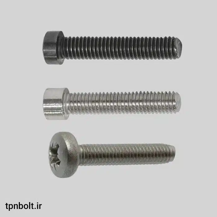 انواع پیچ استوانه